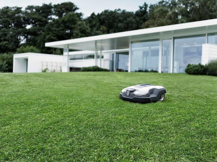 Automower® Vs Walk Behind Lawn Mowers