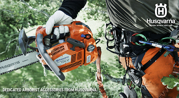 Dedicated arborist accessories from Husqvarna