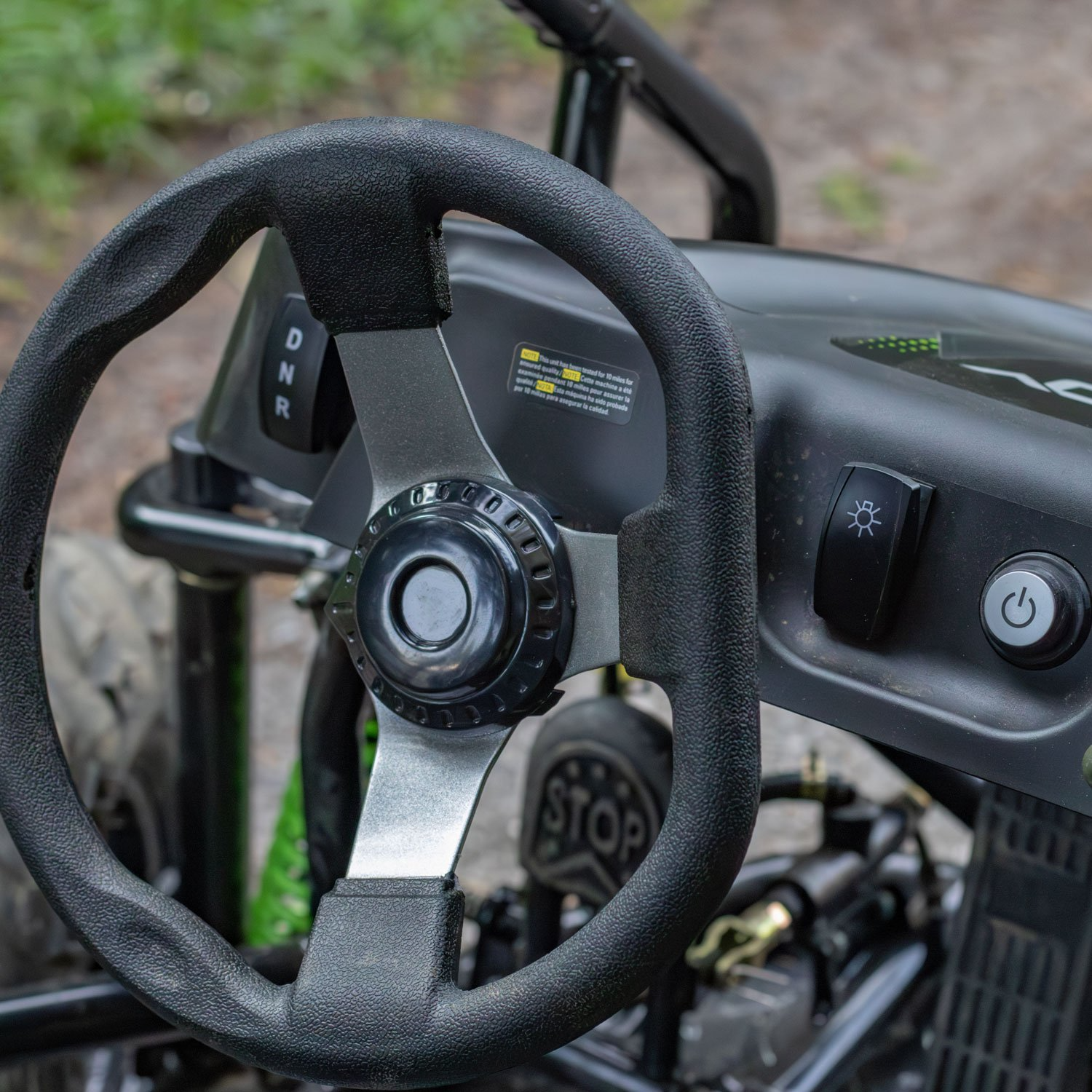 Greenworks 60V STEALTH Series All-Terrain 2-Seat Electric Youth Go-Kart