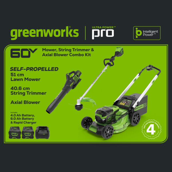 Greenworks 60V Ultimate Start Up Kit