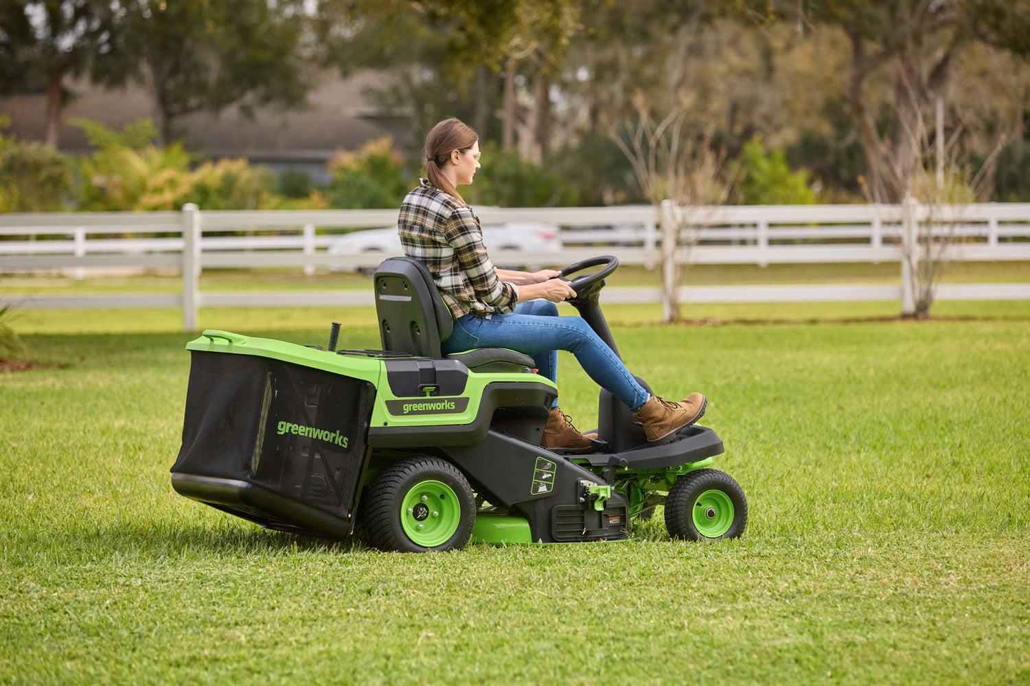 Greenworks 60V Pro 30” Mini Ride On Mower