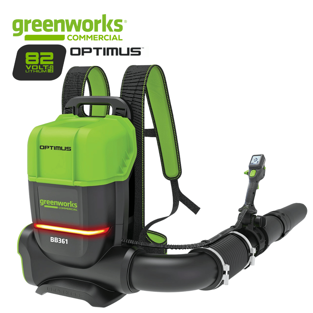 Greenworks 82V Optimus Backpack Leaf Blower BB361 - Skin Only