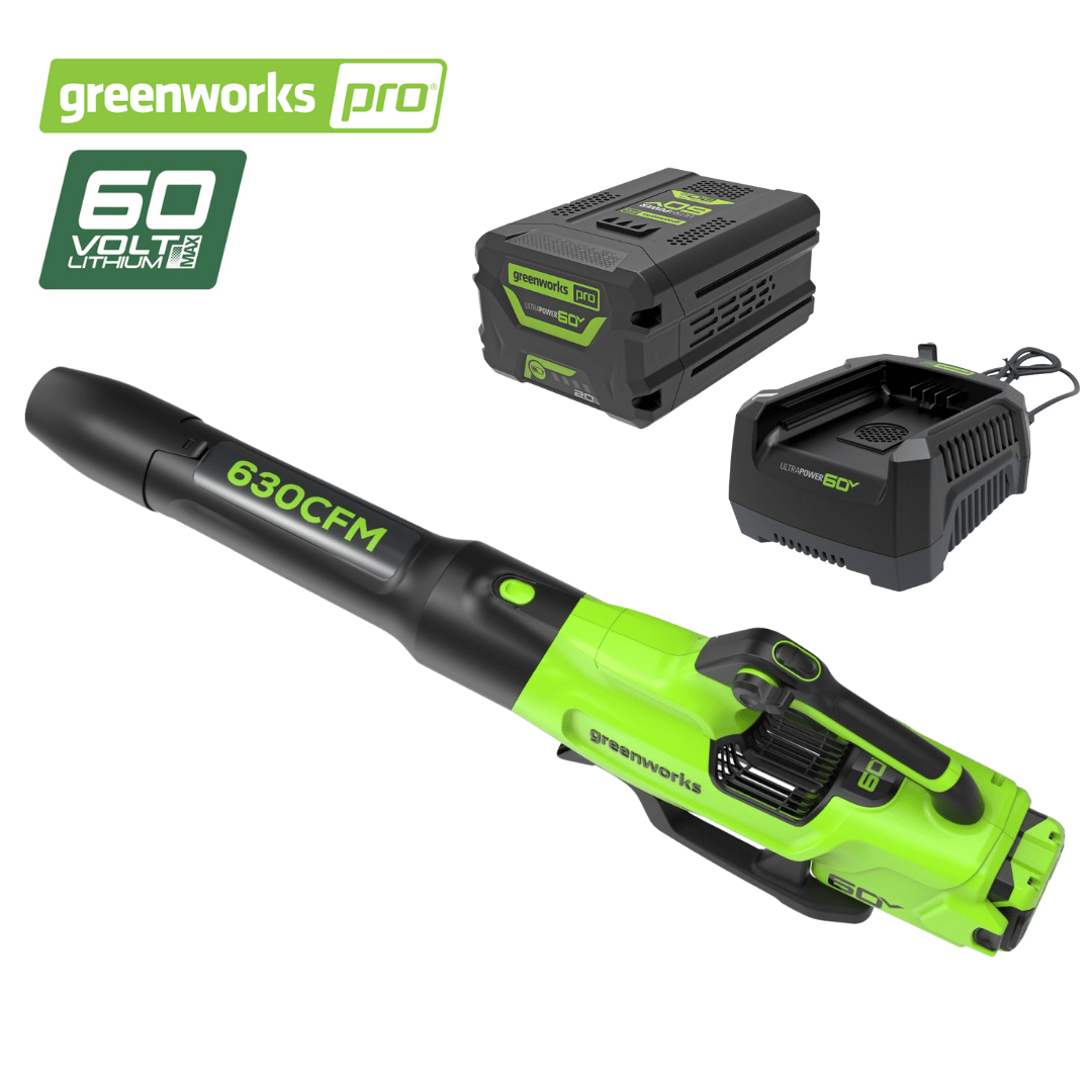 Greenworks 60V Pro Leaf Blower - 630 CFM β 1070m3/hr