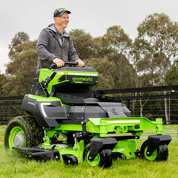 Greenworks 82V OptimusZ Stand-on Zero Turn Mower 52" (18kWh)