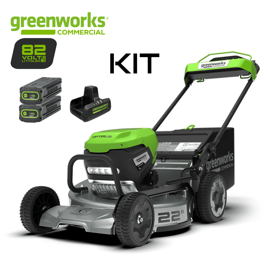 Greenworks 82v Optimus 22" ATM Self-Propelled Lawn Mower - KIT