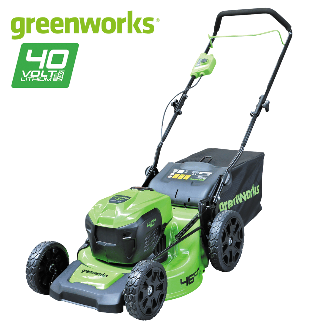 Greenworks 40V Brushless Lawnmower 46cm (18")