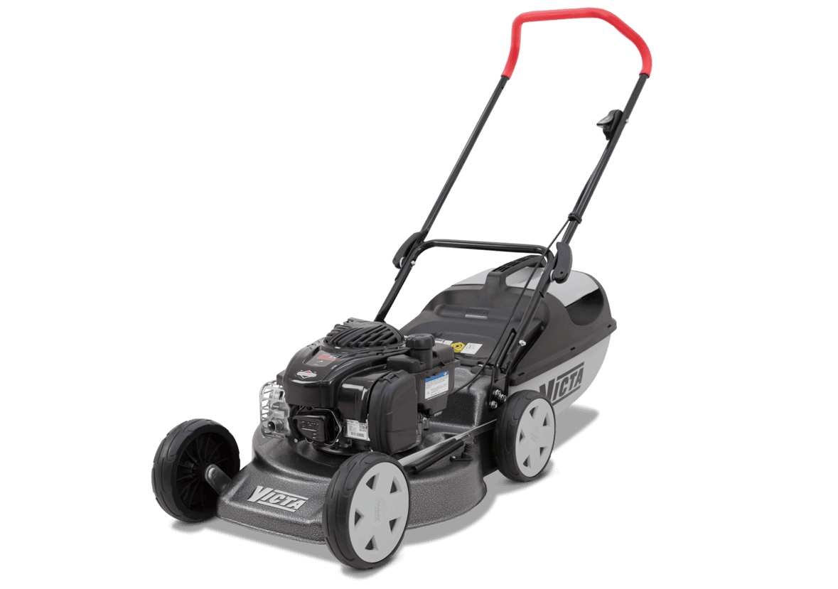 Victa - 18" Corvette 100 Steel Base - Cut & Catch Push Mower