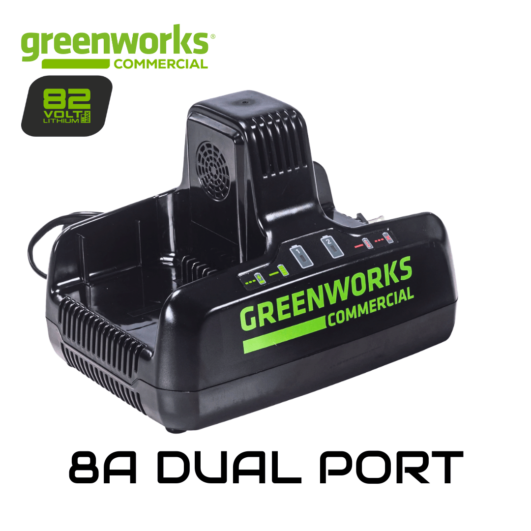 Greenworks 82V 8A DUAL PORT CHARGER