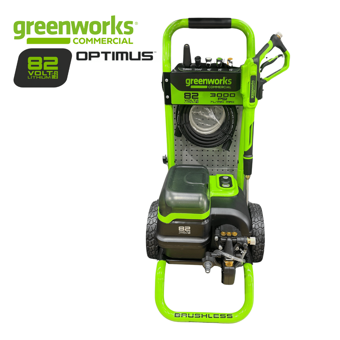 Greenworks 82V Optimus 3000 PSI Dual Port Pressure Washer