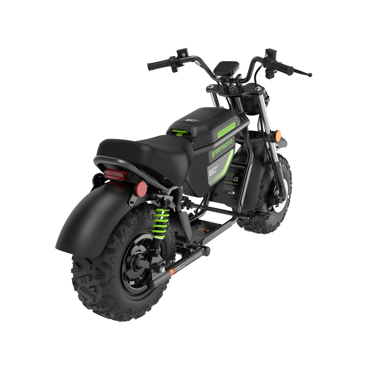 Greenworks 60V STEALTH Series Off-Road Mini Bike