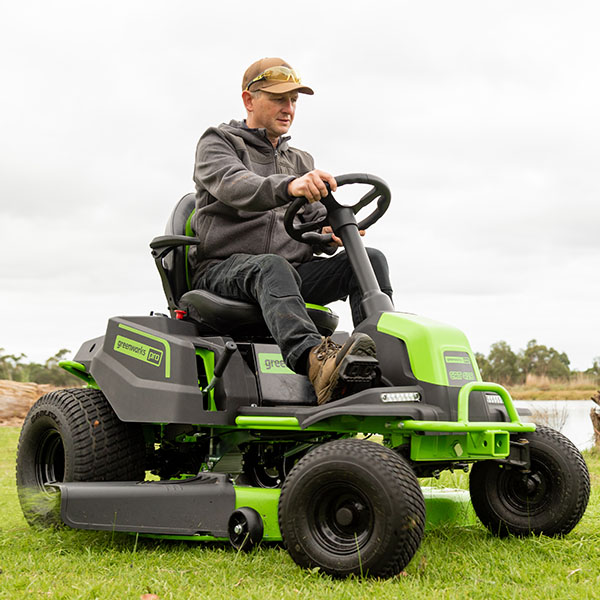 Greenworks 60V Pro 42" Ride-On Lawnmower