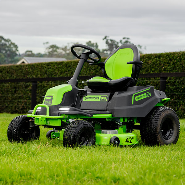 Greenworks 60V Pro 42" Ride-On Lawnmower