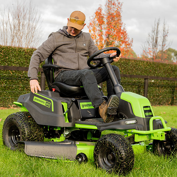 Greenworks 60V Pro 42" Ride-On Lawnmower