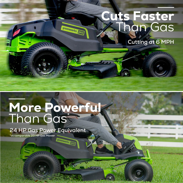 Greenworks 60V Pro 42" Ride-On Lawnmower