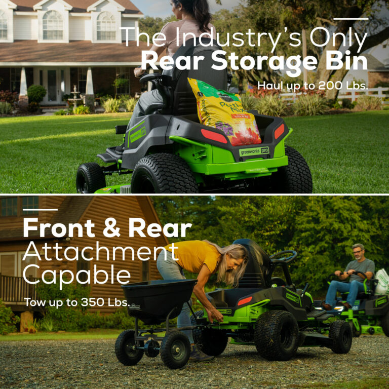 Greenworks 60V Pro 42" Ride-On Lawnmower