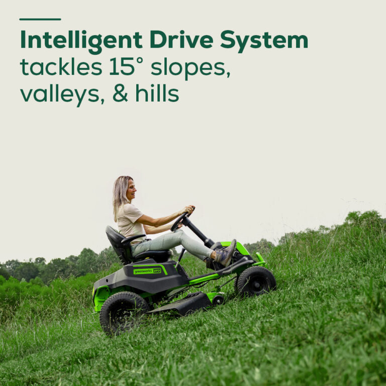 Greenworks 60V Pro 42" Ride-On Lawnmower
