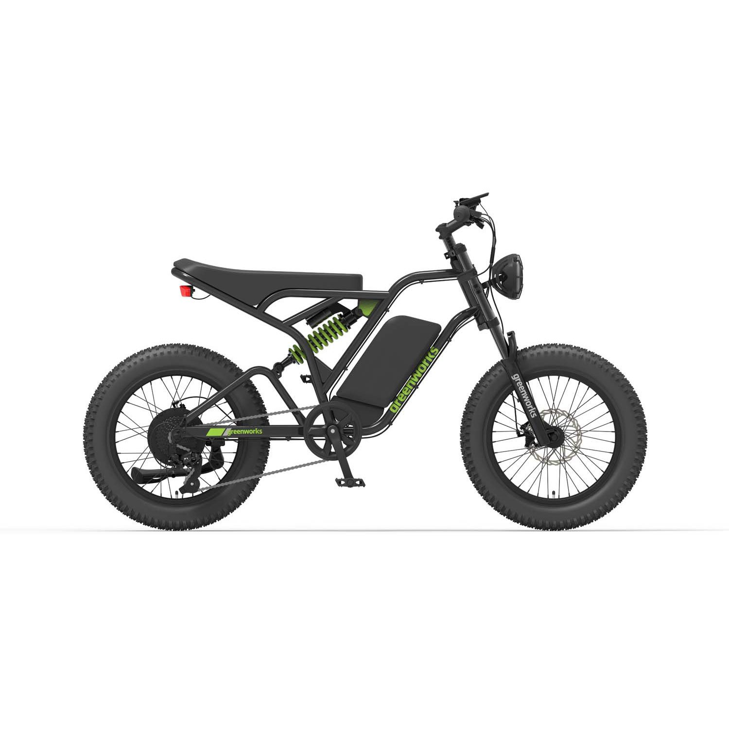 Greenworks 60V VENTURE Series 20” Fat Tyre Electric All Terrain Bike