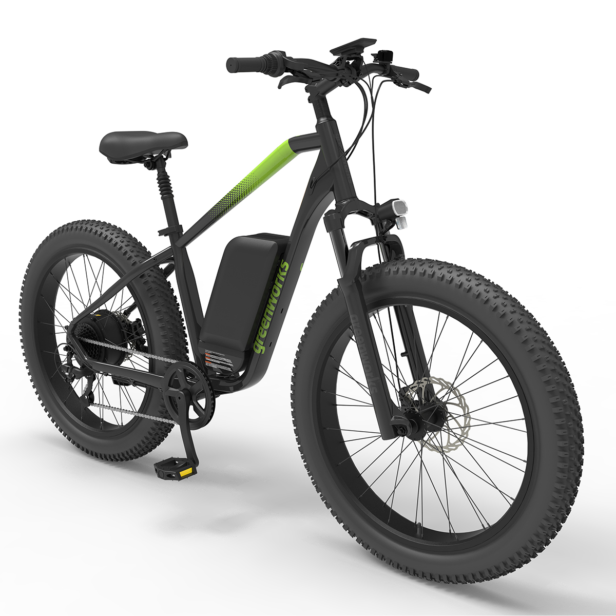 Greenworks 60V VENTURE Series 26” Fat Tyre Electric Mountain Bike
