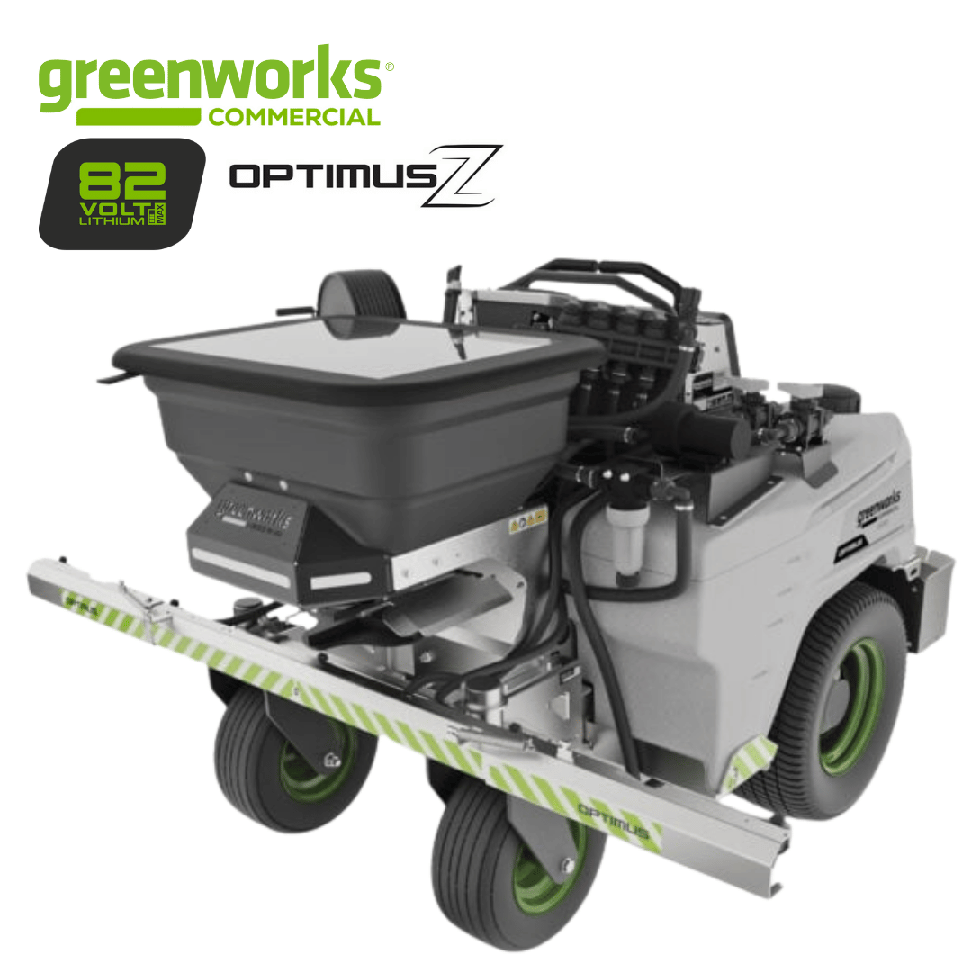 Greenworks Optimus 82V Stand-on Sprayer/Spreader 52″ - SP952