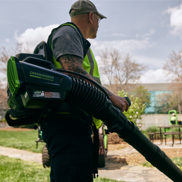 Greenworks 82V Dual Port Backpack Leaf Blower - Skin Only