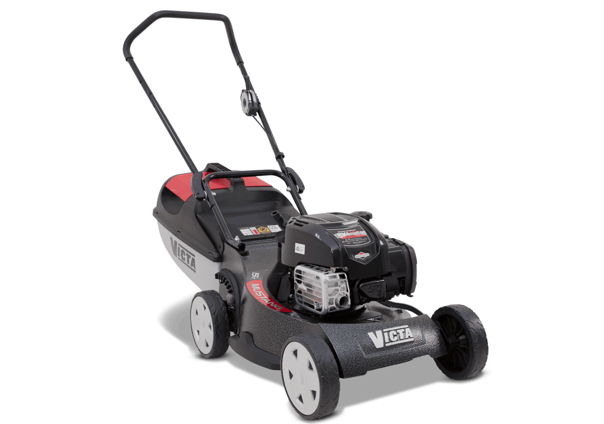 Victa - 19" Mustang B&S 725 Alloy Base - Mulch or Catch Push Mower