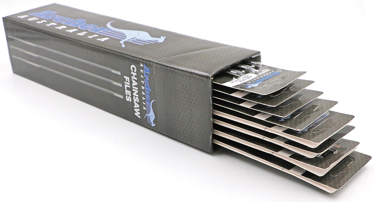 Archer Round Chainsaw File - 13/64", 12x3 Bulk Pack