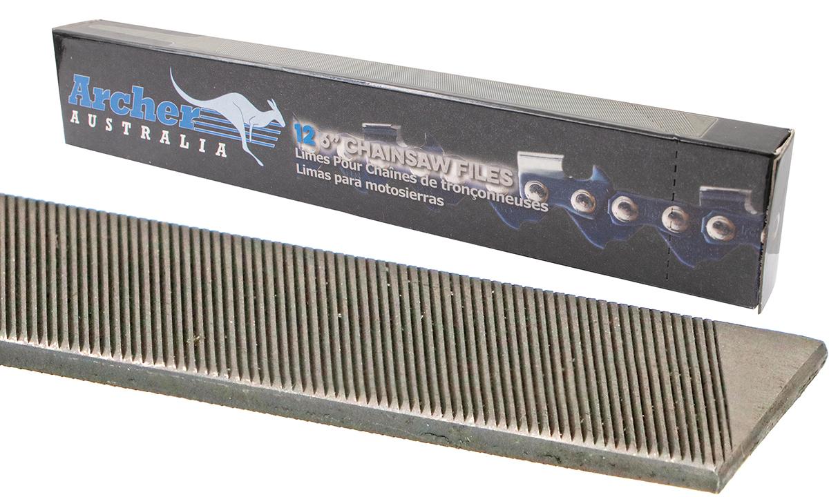 Archer 6" Flat File, Dozen Pack