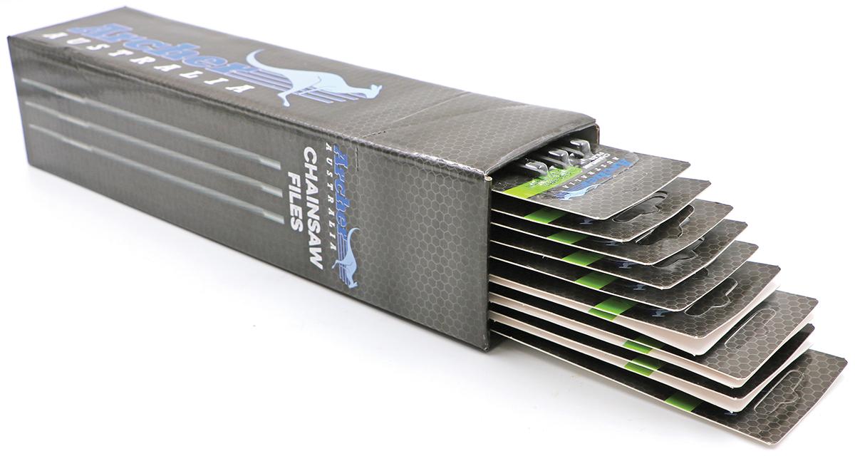 Archer Round Chainsaw File - 5/32", 12x3 Bulk Pack