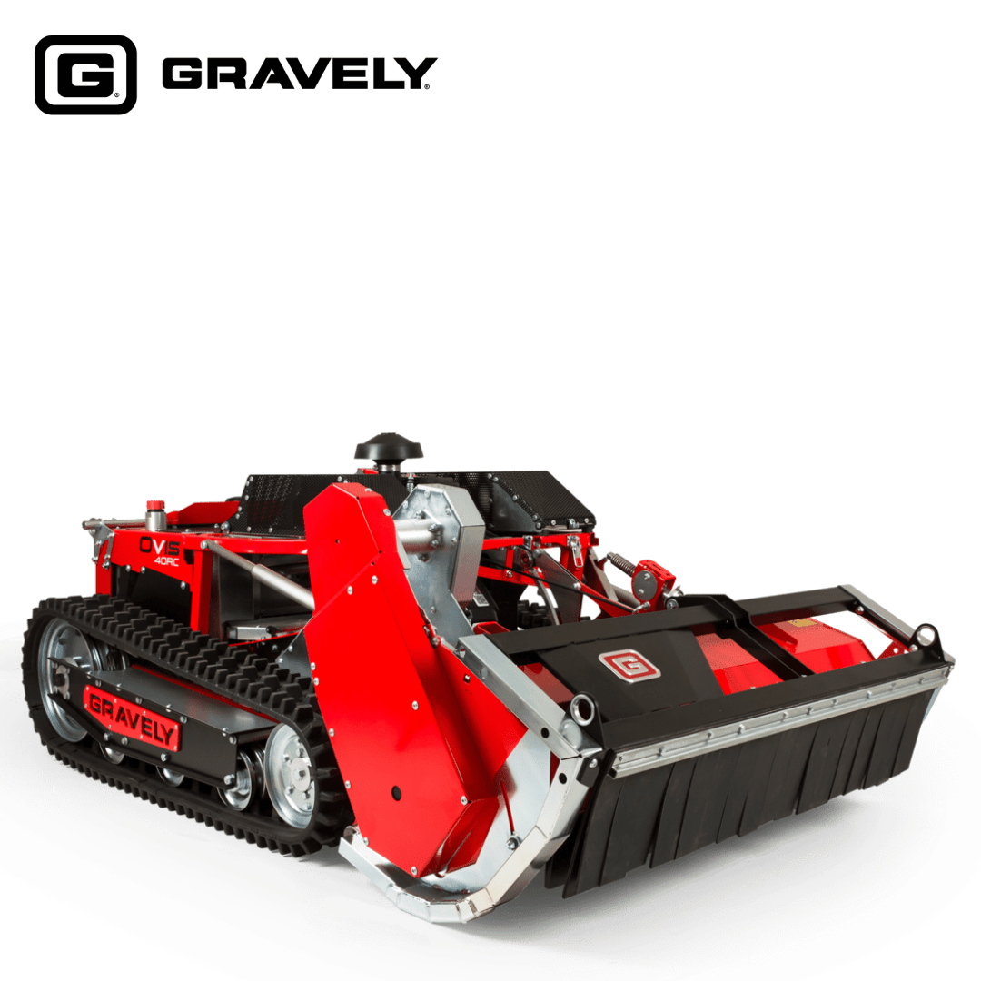 OVIS 1000 Remote Controlled Steep Slope, High Grass Flail Mower