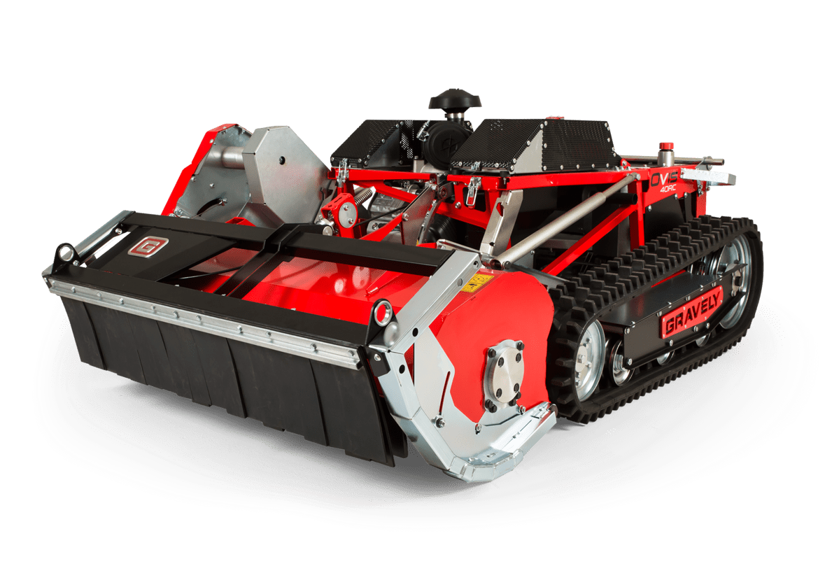 OVIS 1000 Remote Controlled Steep Slope, High Grass Flail Mower