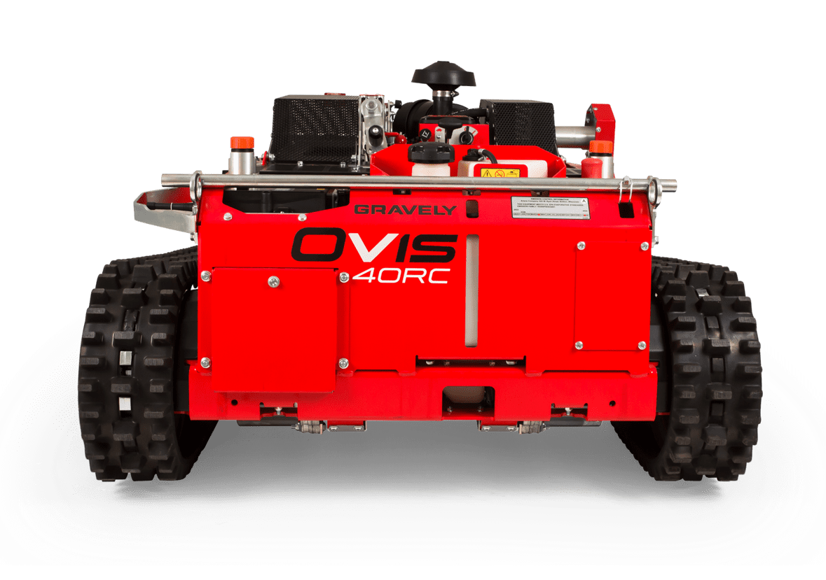 OVIS 1000 Remote Controlled Steep Slope, High Grass Flail Mower