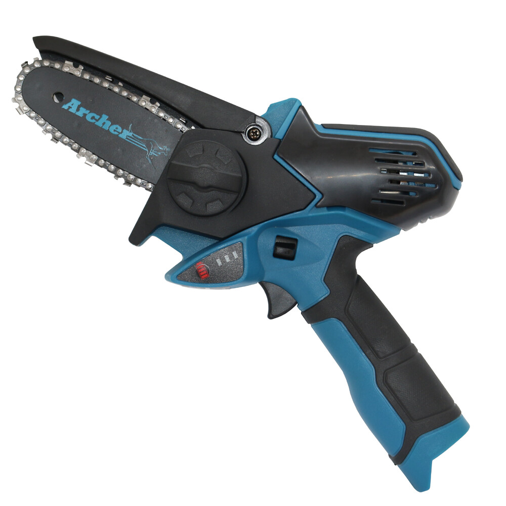 Archer Mini Battery Handheld Chainsaw Saw