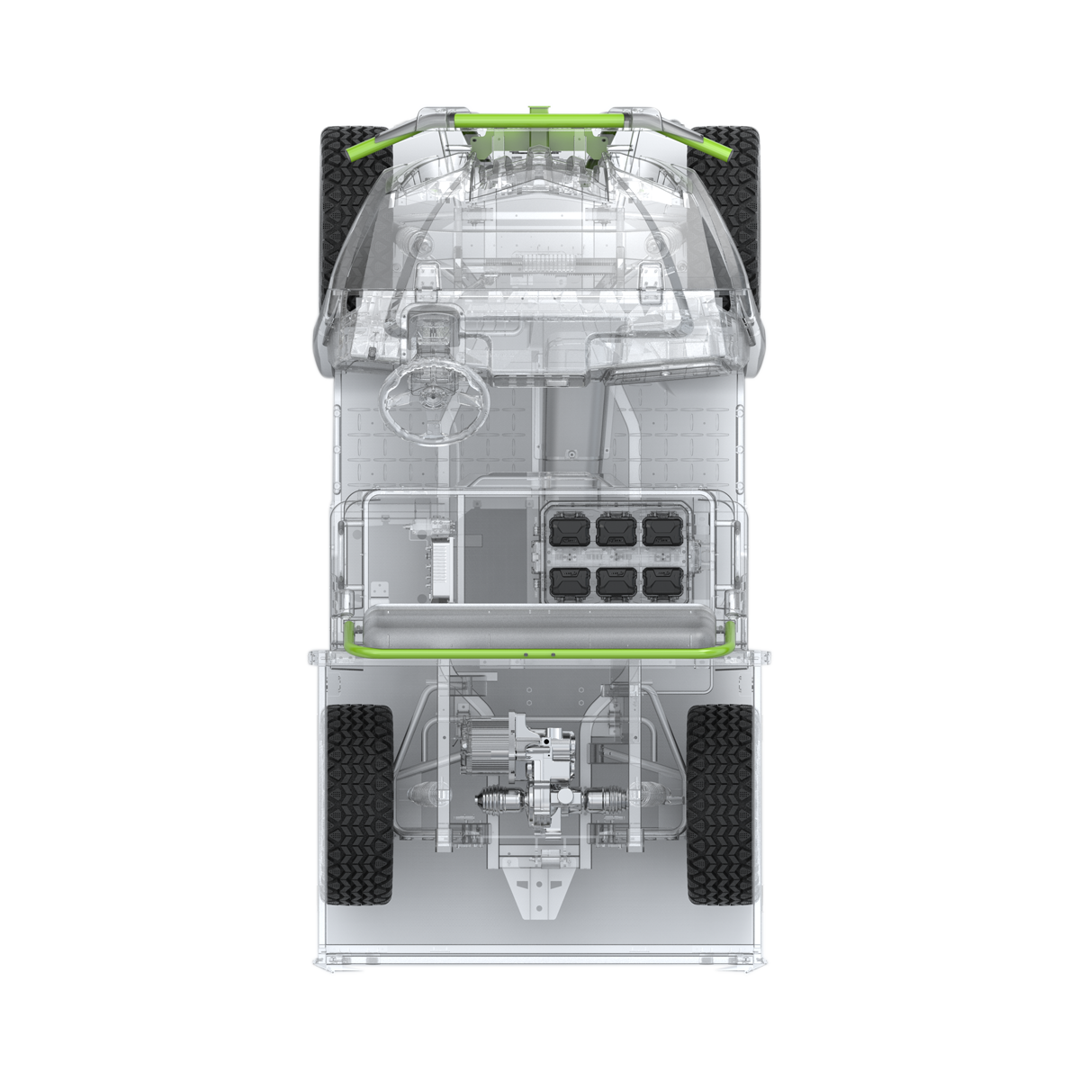 Greenworks 82V Work Utility Vehicle 8kWh - CU400