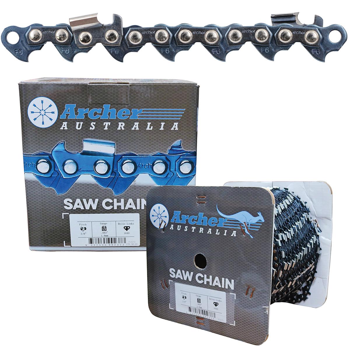 Archer Chain Reel - .404" .063", 100ft, Semi Chisel, Skip Tooth