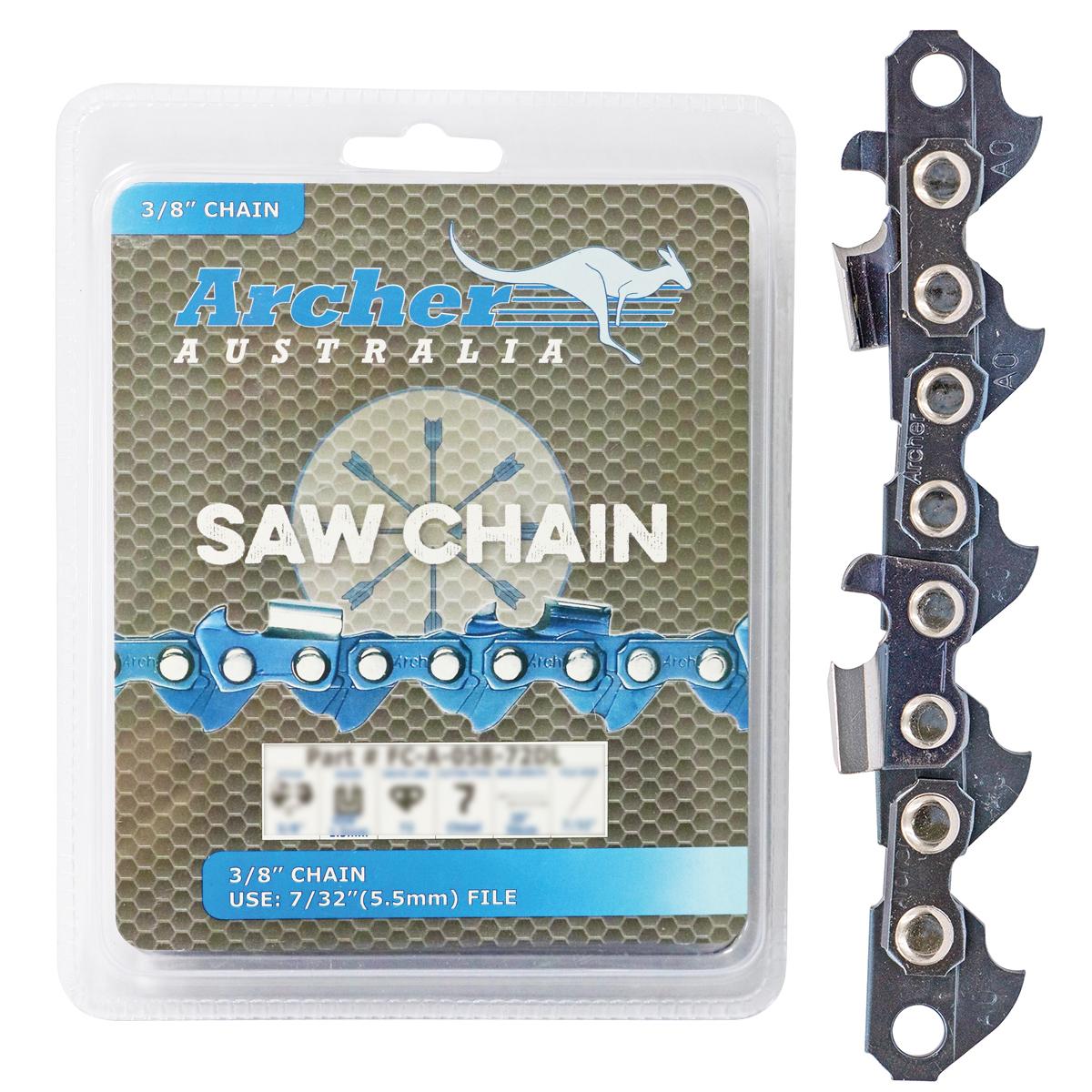 Archer Chain Loop - 3/8", .050", 72DL, Full Chisel