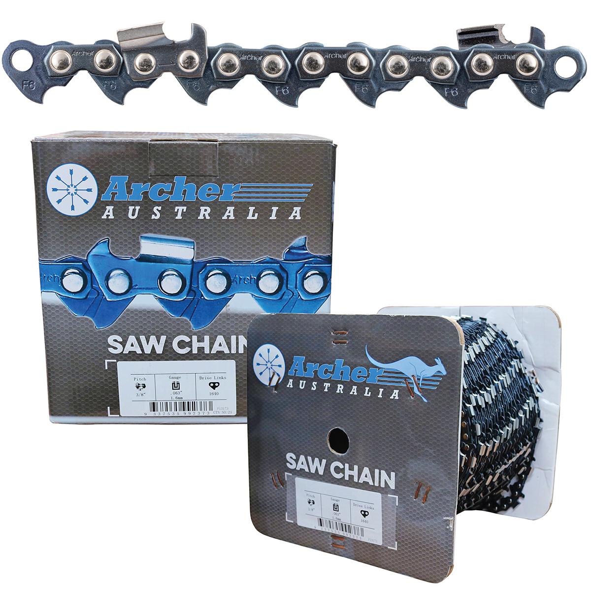 Archer Chain Reel - .404", .063", 100ft, Full Chisel, Skip Tooth