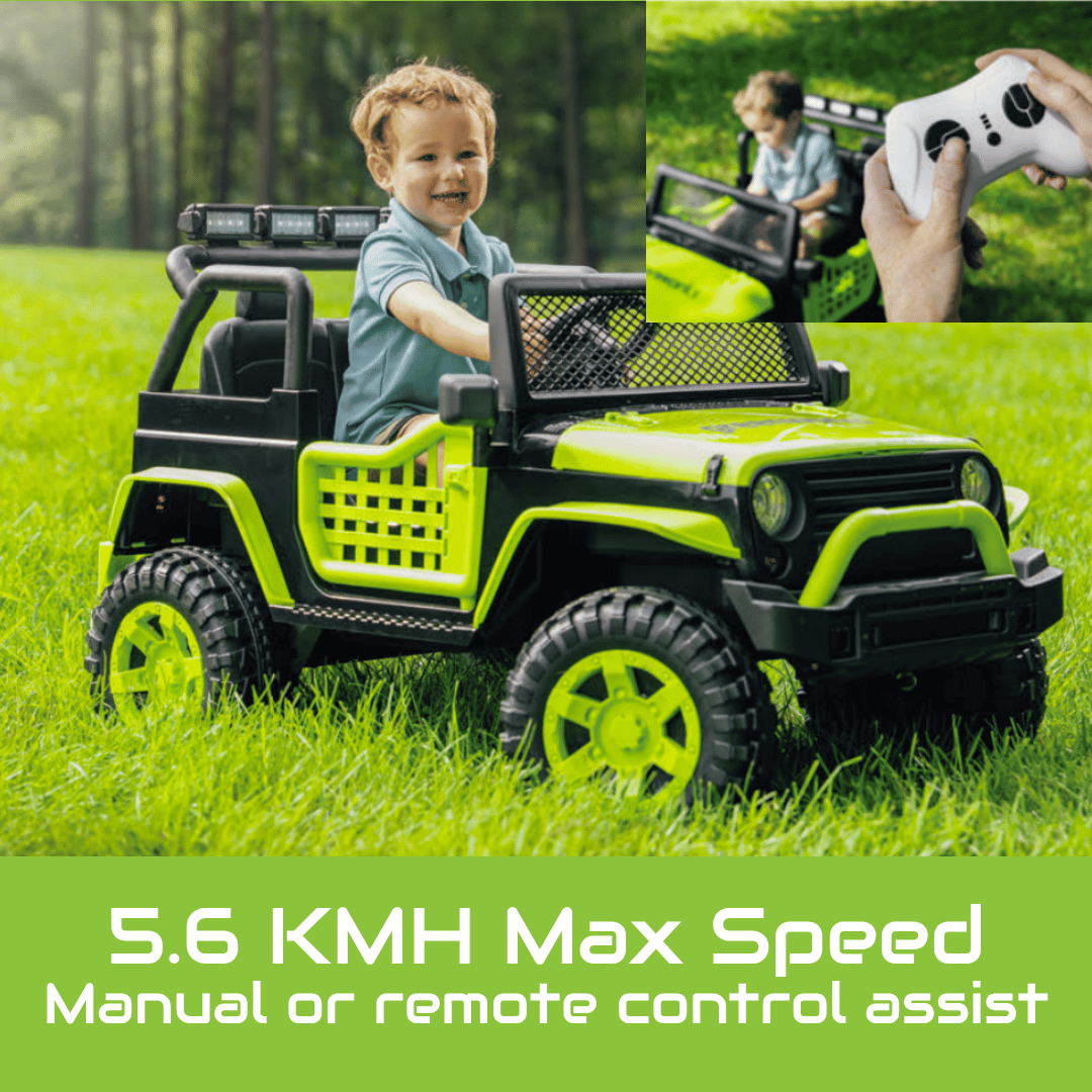 Greenworks 24V Junior Adventure Series Kids Ride-On Jeep