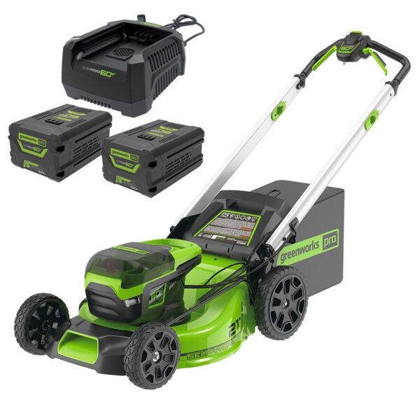 Greenworks 60V Pro Brushless Self-Propelled Lawn Mower 51cm (21'')