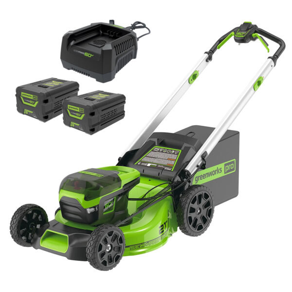 Greenworks 60V Pro Brushless Self-Propelled Lawn Mower 51cm (21'')