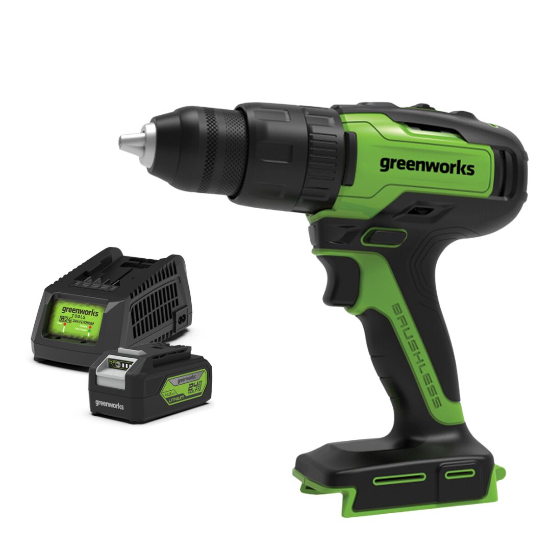 Greenworks 24V Brushless Hammer Drill