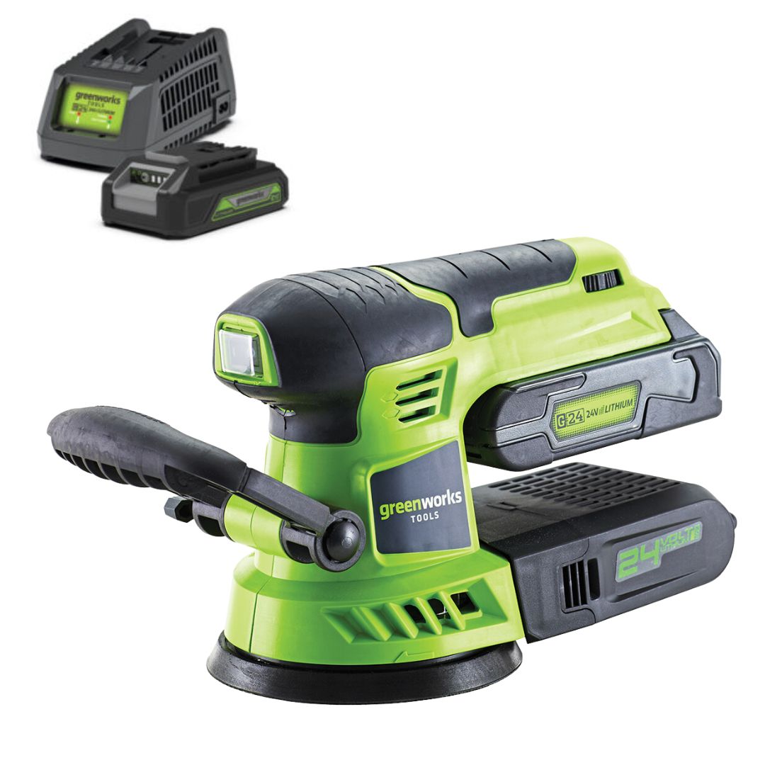 Greenworks 24V Orbital Sander