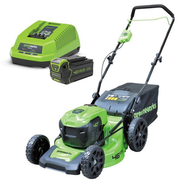 Greenworks 40V Brushless Lawnmower 46cm (18")