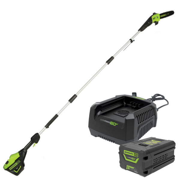 Greenworks 60V Pro Brushless Pole Saw 10″
