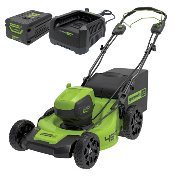 Greenworks 60V Pro Brushless Self-Propelled Lawnmower (18")