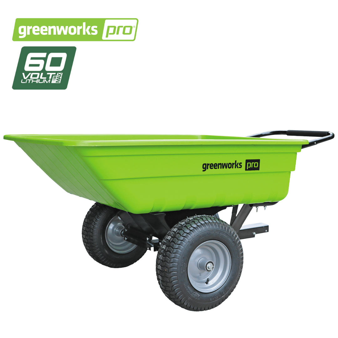 Greenworks 60V Pro Range - Poly Tipper Cart