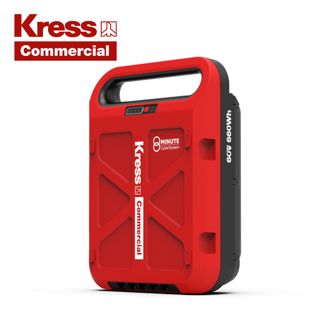 Kress 60V Commercial 660 Wh 8-Minute CyberPack Large Capacity Battery