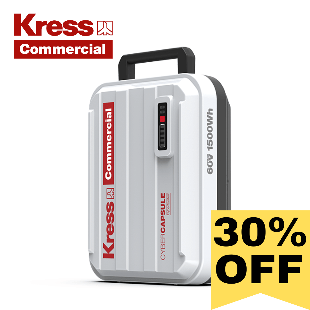 Kress 60V Commercial 1.5 kWh CyberCapsule Battery