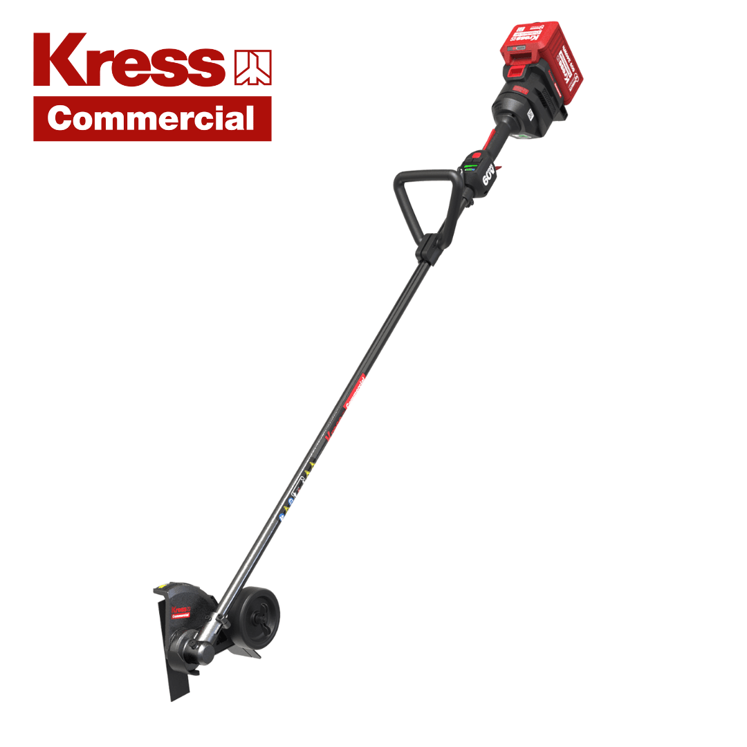 Kress 60V Commercial Straight Shaft Lawn Edger 20 cm