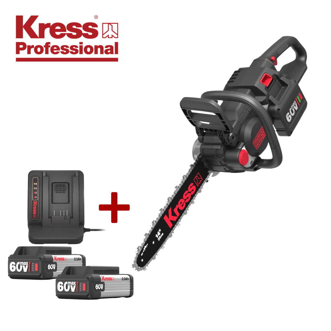 Kress 60V Professional Brushless Chainsaw 35 cm - KIT