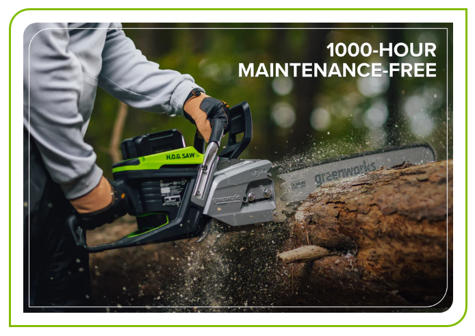 Greenworks 82V OPTIMUS - 5.0kw H.O.G Chainsaw - OCS800 - Skin Only